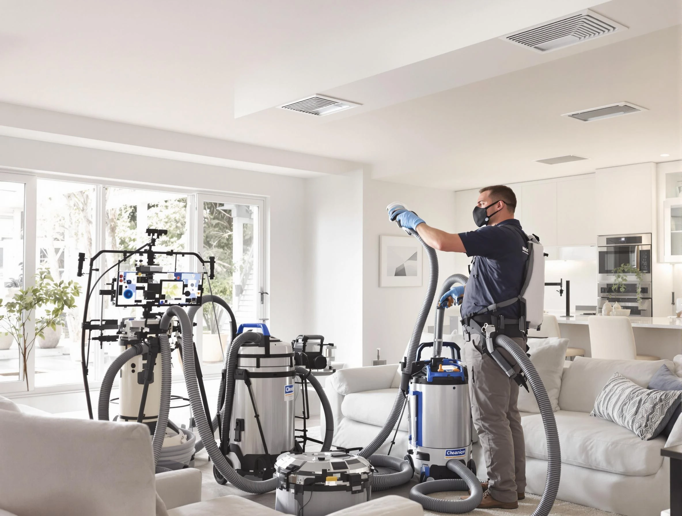 Professional AC duct cleaning by East Providence Air Duct Cleaning in East Providence