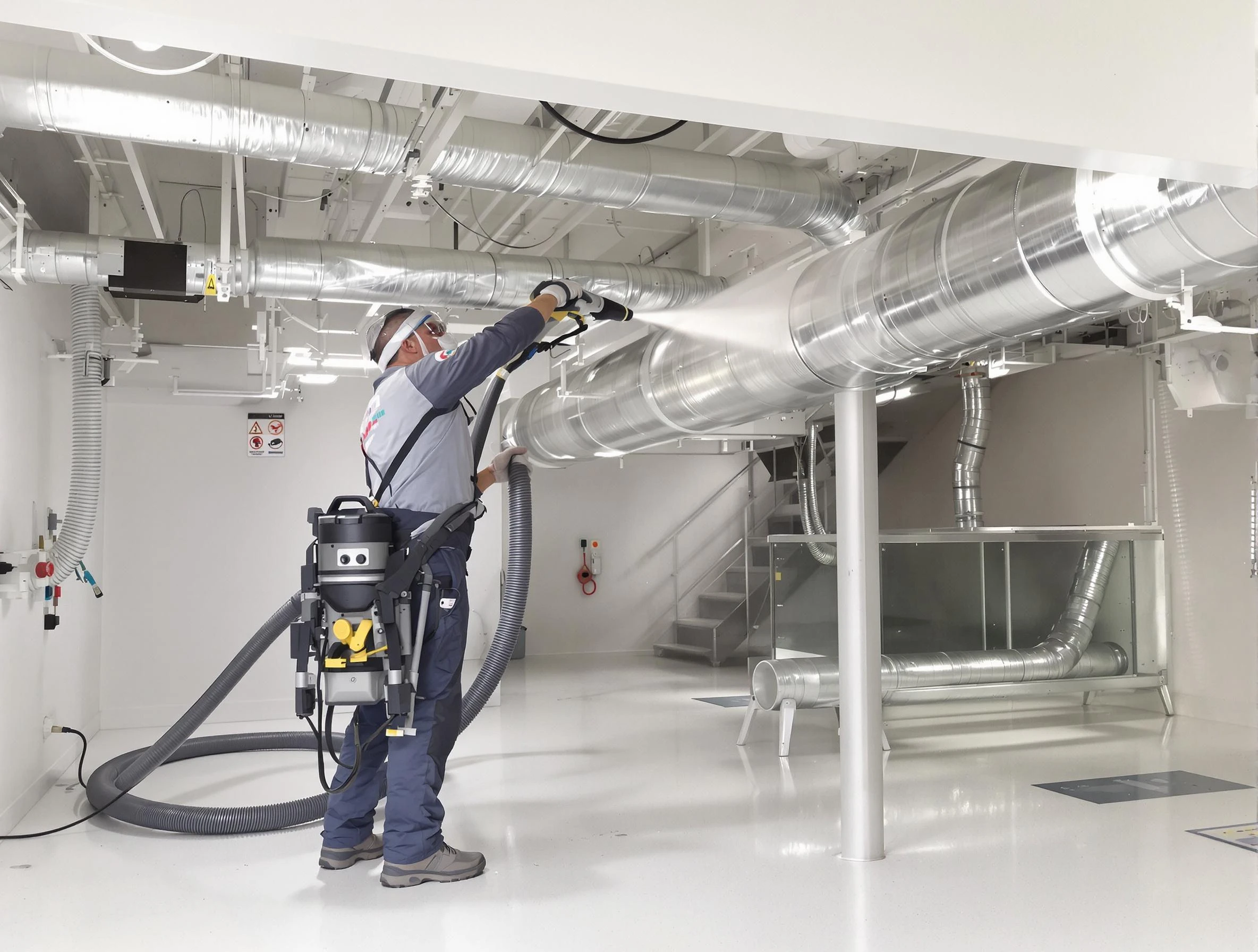 Professional central duct cleaning by East Providence Air Duct Cleaning in East Providence